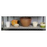 6x The Bid Assorted Planters