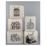 5x The Bid Dept 56 Dickens Village Collection