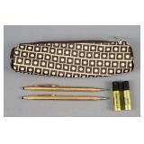Vintage Cross Pen And Pencil Set W/ Erasers