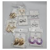 Lot New Designer Pierced Earrings Cherie New York