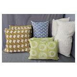 7x The Bid Feather Pillows W/ Cover
