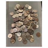 Giant Lot Of Over 100 - 1943 Steel Wheat Cents