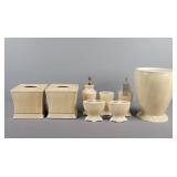 2x The Bid Croscill Bathroom Vanity Set