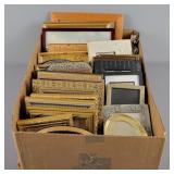 Large Lot Asst Picture Frames