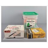 Bostitch & More Asst Nails & Fasteners Lot