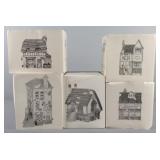 5x The Bid Dept 56 Dickens Village Series