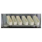 6x The Bid Metal Desk Top File Holders