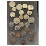 Lot Of Dollar And Half Dollar Collector Coins
