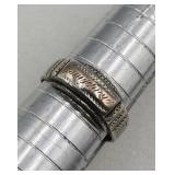 Sterling Silver Ww Ii Philippines Service Ring