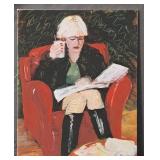 S Thurston Print On Canvas