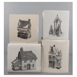 4x The Bid Dept 56 Dickens Village Series