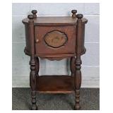Cushman Bennington Antique Mahogany Tobacco Stand