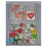 Lot Of Assorted Vintage Cookie Cutters