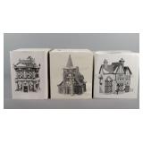 3x The Bid Dept 56 Dickens Village Series