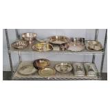 Large Lot Silver Plate Oneida, Leonard, & More