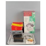 2x The Bid Pasta Maker And Spaetzle Maker