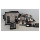 Set Porter Cable 18v Cordless Drill & Saw