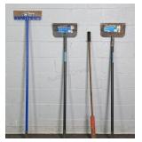 4x The Bid Personna & More 12" Floor Scrapers
