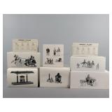 8x The Bid Heritage Village Accessories