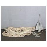 Lot Danforth & More Zinc Coated 28" Fluke Anchor