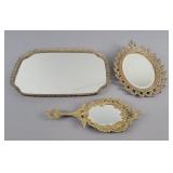 3x The Bid Vanity Mirror Trays
