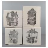 4x The Bid Dept 56 Dicken Village Series