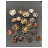 Large Lot Of Proof Us Coins