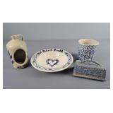4 Pc 3 Rivers,robinson Ransbottom & More Pottery