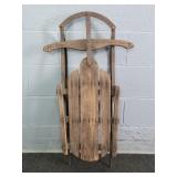 Vintage Wooden Sled