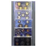 5x The Bid Assorted Proof Coin Sets