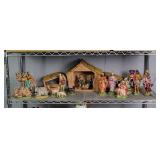 21 Piece Atlantic Mold Ceramic Nativity