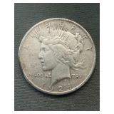 1924 Peace Silver Dollar