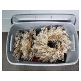 11x The Bid Decorative Beaded Wreath Bonus Tote
