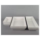 11pc Am Melamine Serving Pans