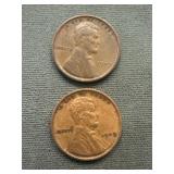 1909, 1909 Vdb Lincoln Cents