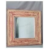 Pottery Barn Carved Wood Frame Wallhung Mirror