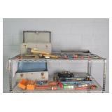Lot Of Tool Boxes & Asso. Tools