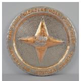 Star Of Saint Nicholas Metal Platter