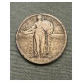 Better Grade 1918 D Standing Liberty Silver