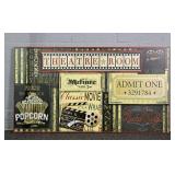 Theater Themed Print On Canvas