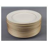 12 Pc Noritake Ivory China " Tulane" Salad Plate