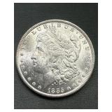 1885 O Morgan Silver Dollar Brilliant Unc