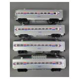 4x The Bid Lionel Amtrak 6403-6406 Passenger Car
