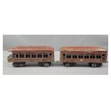 2x The Bid Lionel Prewar Cars
