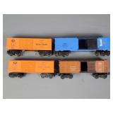 4x The Bid Lionel Rolling Stock
