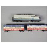 3 Pc Ahm Ho Maine Engine & Cars