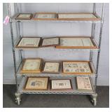 12x The Bid Vintage Cross Stitch Wall Decor