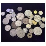Nice Lot Of Foreign Coins - Many Older