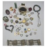 Ladies Dresser Findings Including Mexico Silver
