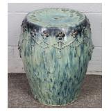 Pottery Garden Stool